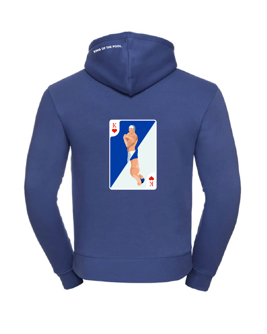 SF_King_Hoodie_schwarz_rs_1 King of the pool - Hoodie Herren & Kids