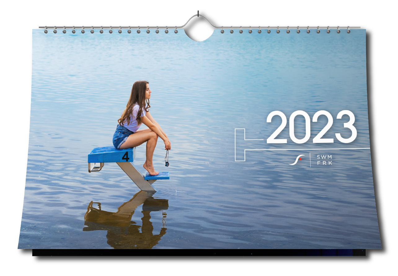 Der Schwimm-Kalender 2023 - Limitierte Auflage!