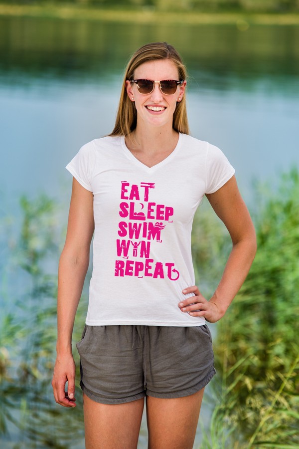 eat sleep swim