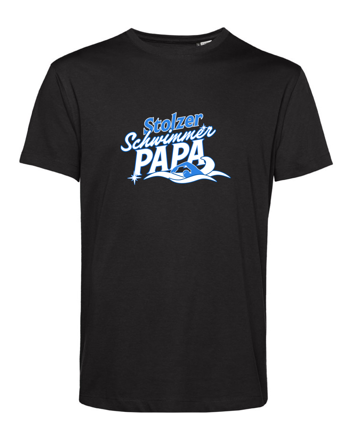 Stolzer Schwimmer Papa - Shirt | Schwimmer Mamas & Papas Kollektion