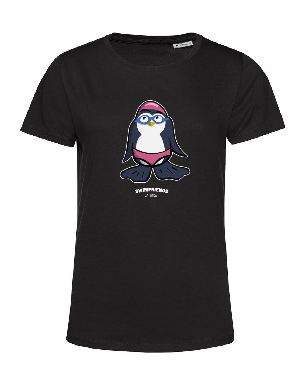 Fin der Schwimm-Pinguin – Damen Shirt | Swimfriends Kollektion