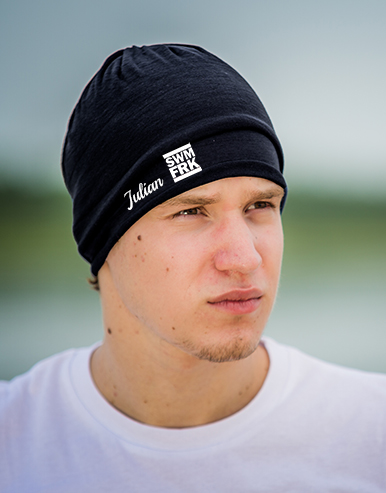 SF_Morf_Muetze Der swimfreak - Morf™ | auf Wunsch mit individuellem Namen
