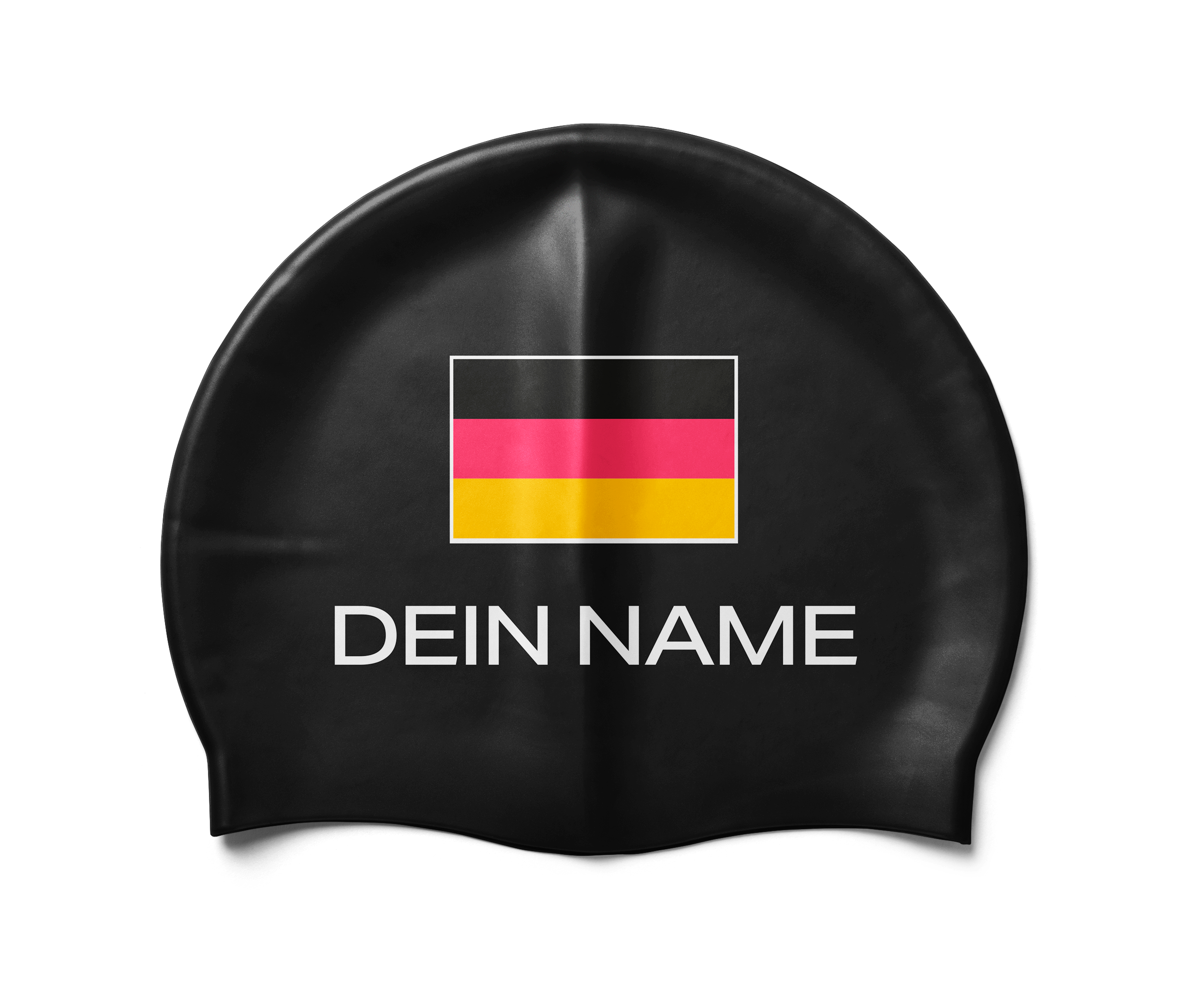 Deutschland Badekappe | GER Cap mit Namensdruck