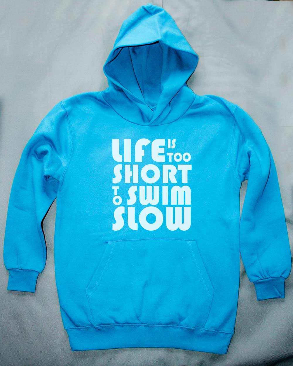 Life is too short to swim slow | Damen Hoodie