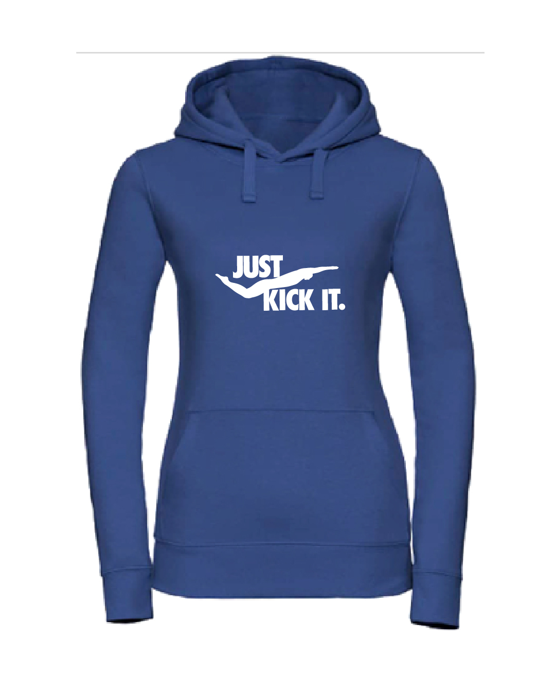 SF_KickIt_Damen_Hoodie_ocean Just Kick It - Hoodie Damen