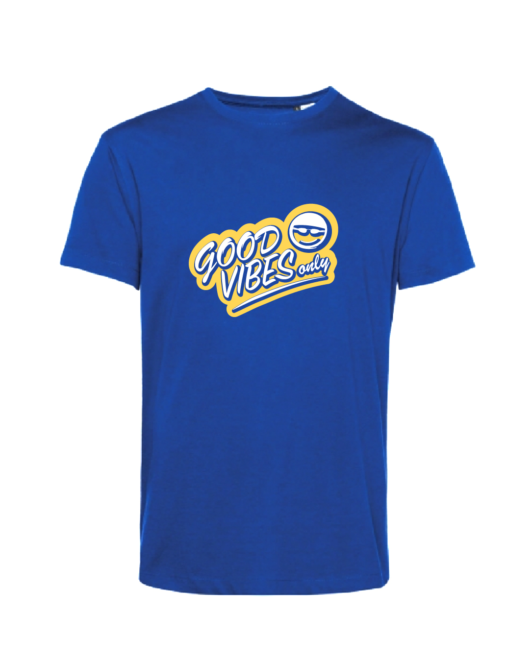 SF_GV_Shirt_blau Good Vibes Only - Shirt Herren & Kids