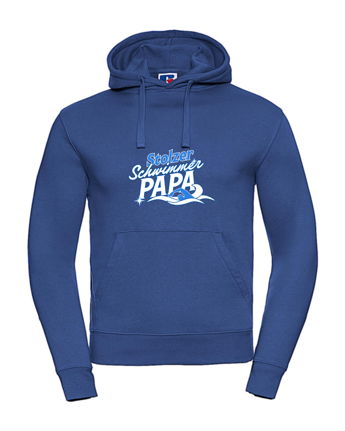 Stolzer Schwimmer Papa - Hoodie | Schwimmer Mamas & Papas Kollektion