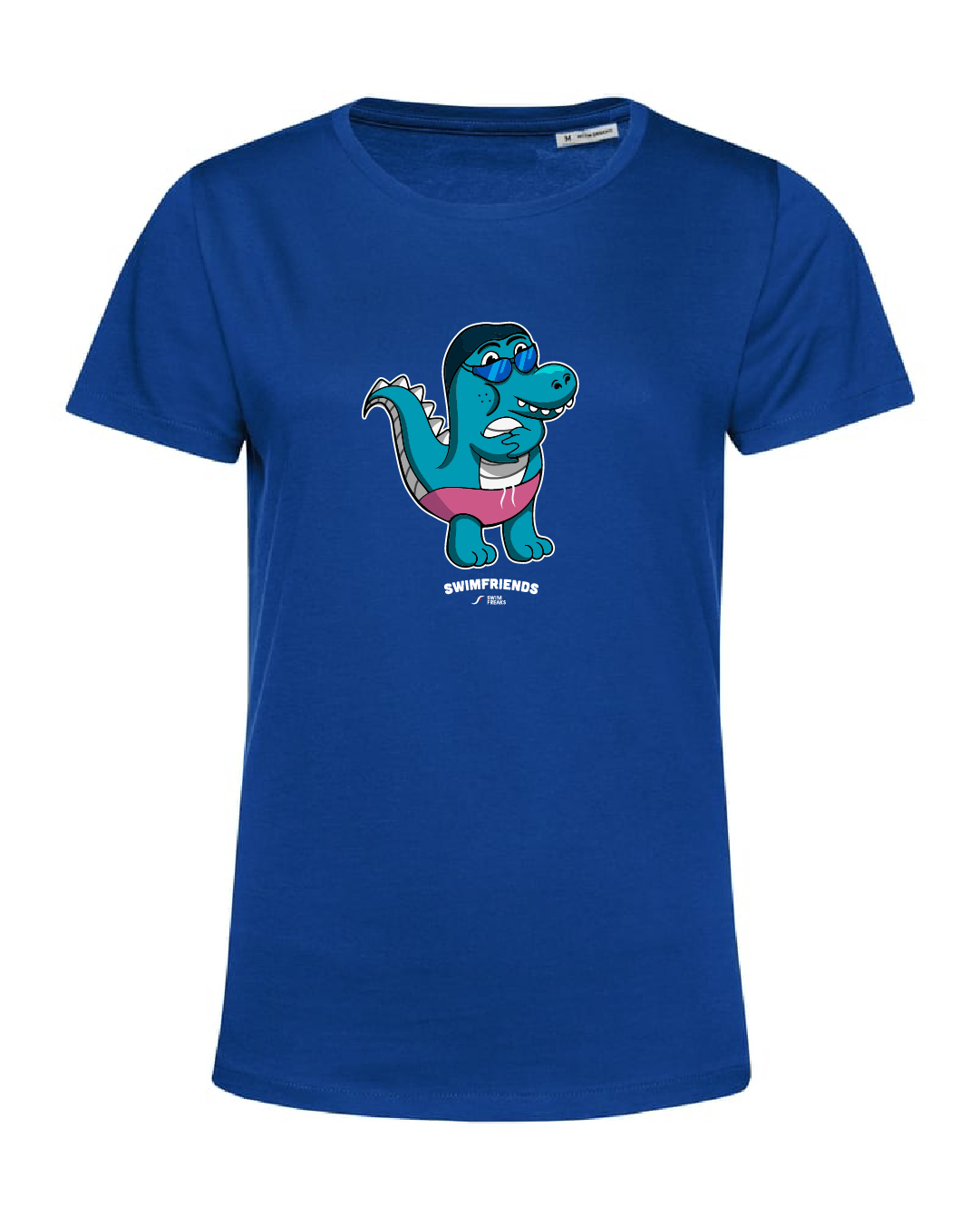 Lino der Schwimm-Dino – Damen Shirt | Swimfriends Kollektion