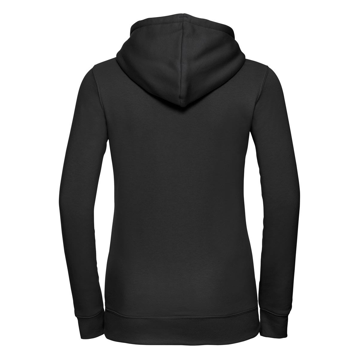 Hoodie_Damen_schwarz_rs Brust / Breaststroke Damen Hoodie | Your stroke your style
