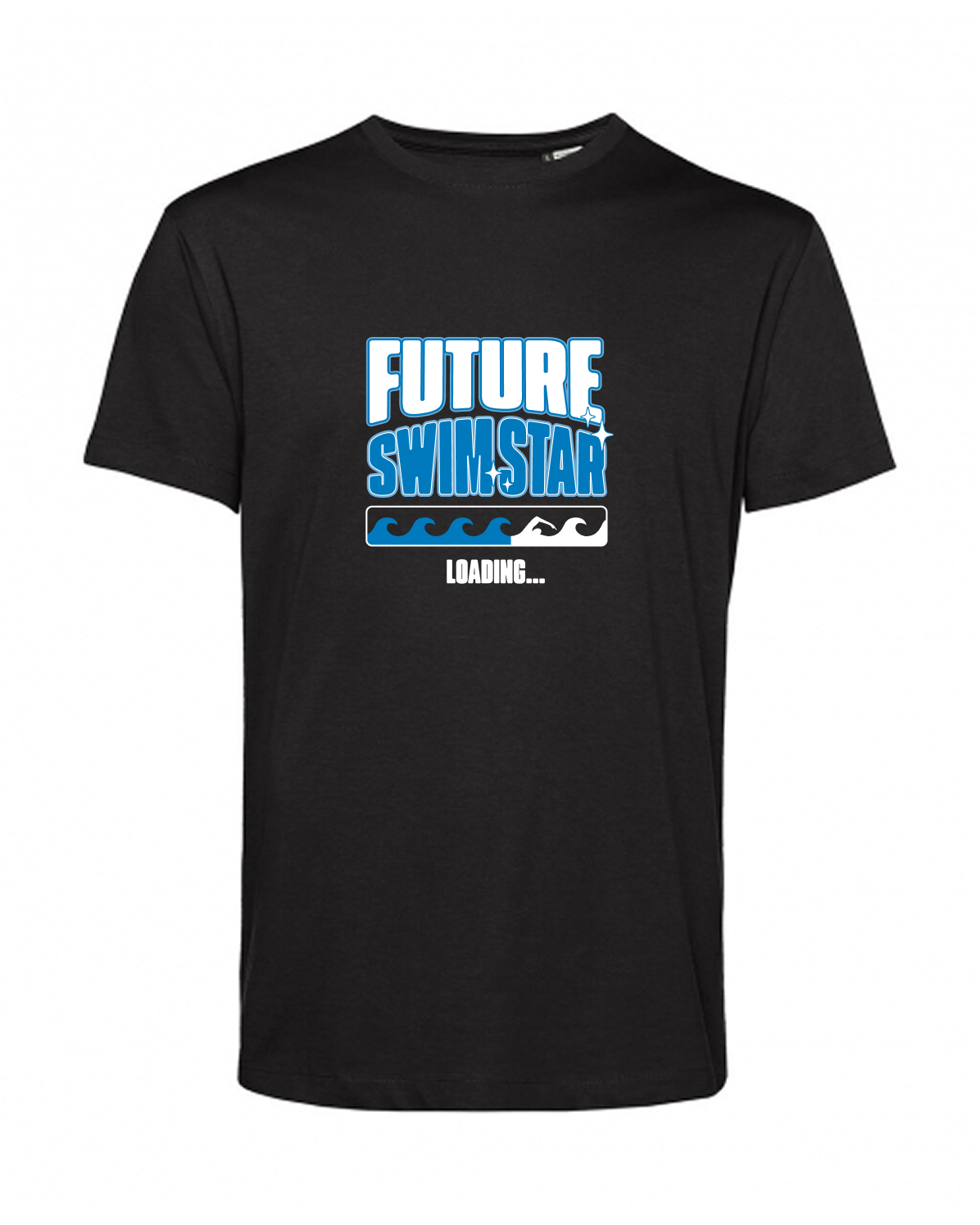 Future Swim Star - Shirt | mit optionalem Namens- und Jahrgangsdruck | Kids Collection