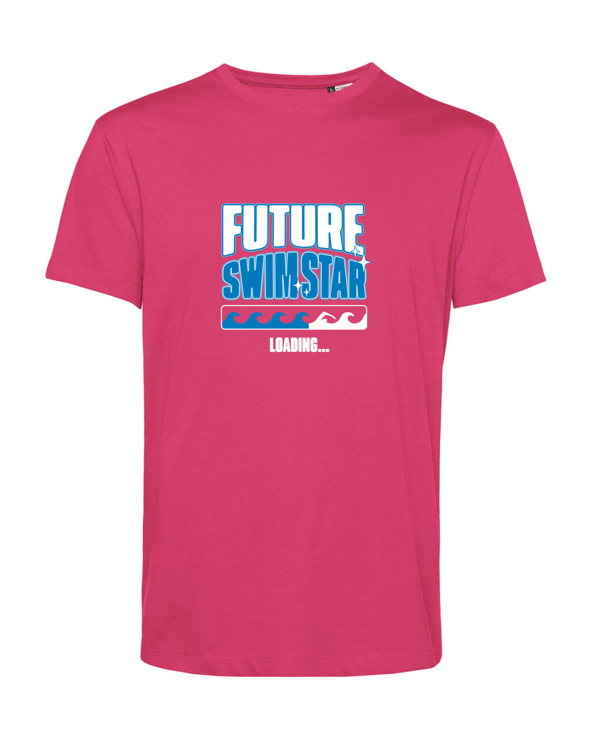 Future Swim Star - Shirt | mit optionalem Namens- und Jahrgangsdruck | Kids Collection