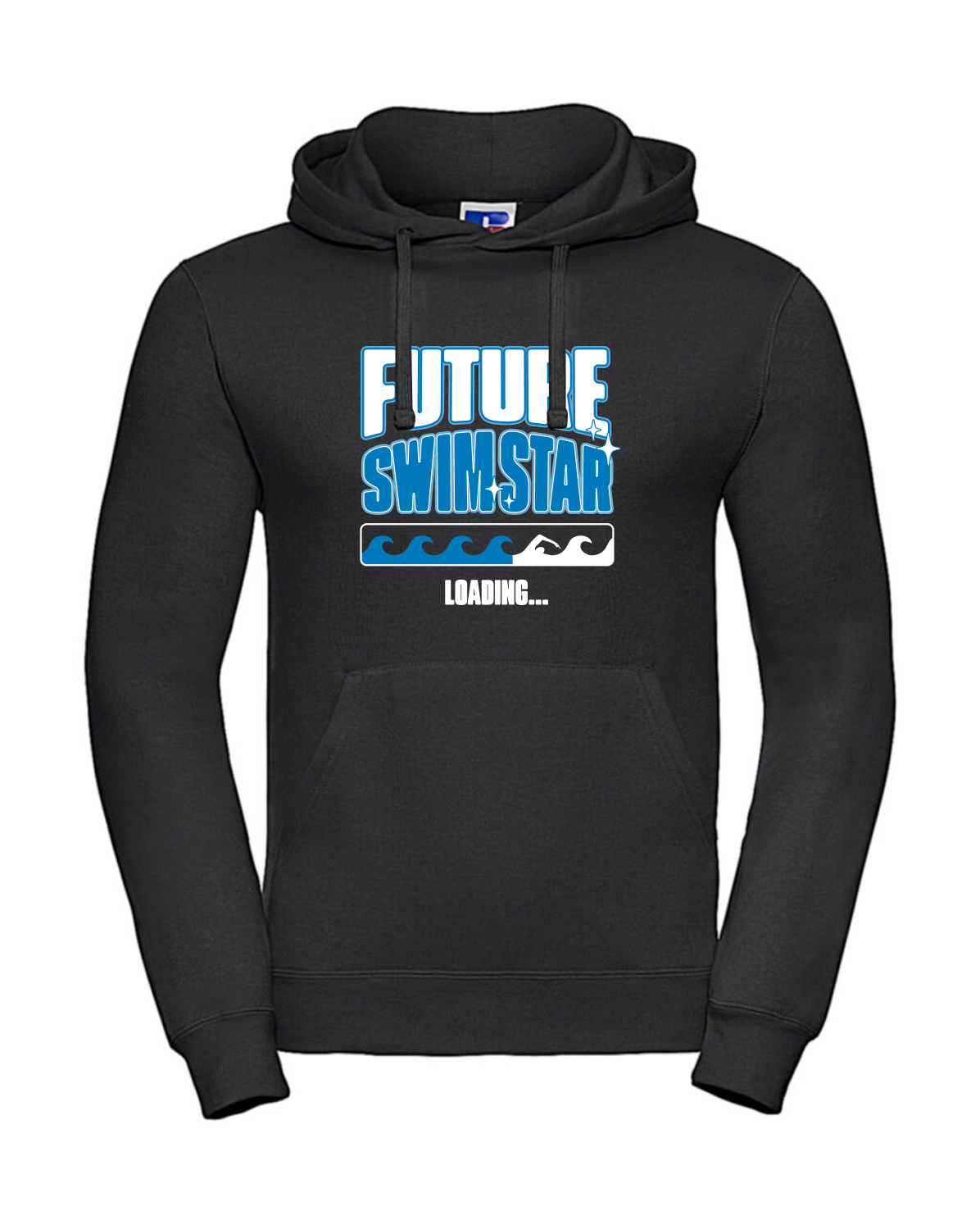 Future Swim Star - Hoodie | mit optionalem Namens- und Jahrgangsdruck | Kids Collection