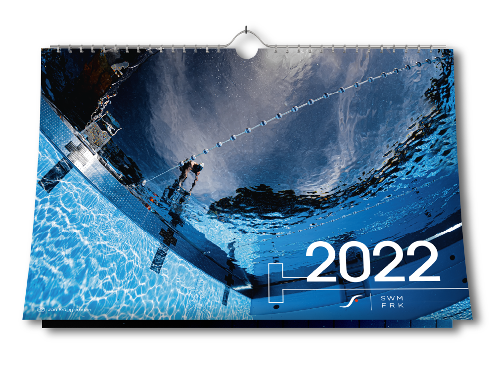 Der Schwimm-Kalender 2022 | Limitierte Auflage