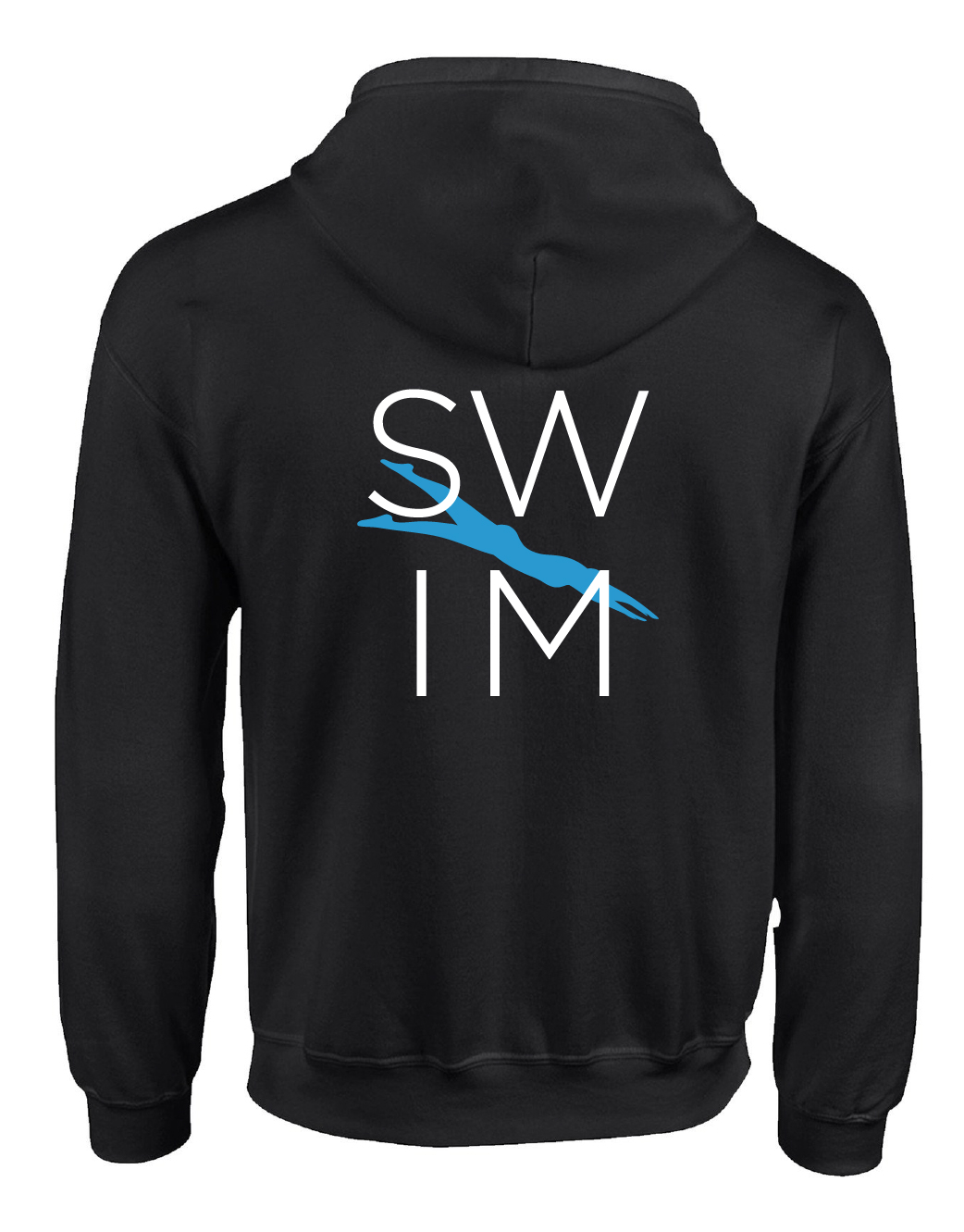 Kapuzen-Pulli  "SWIM" | Damen