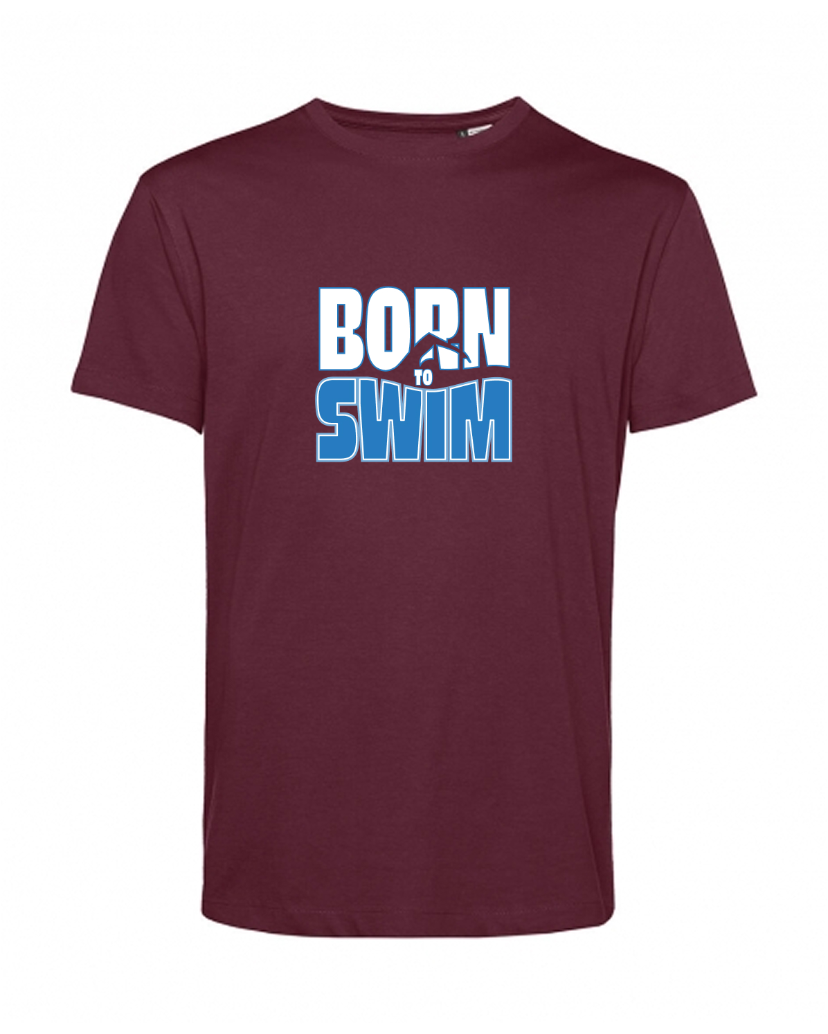 Born To Swim - Shirt | mit optionalem Namens- und Jahrgangsdruck | Kids Collection