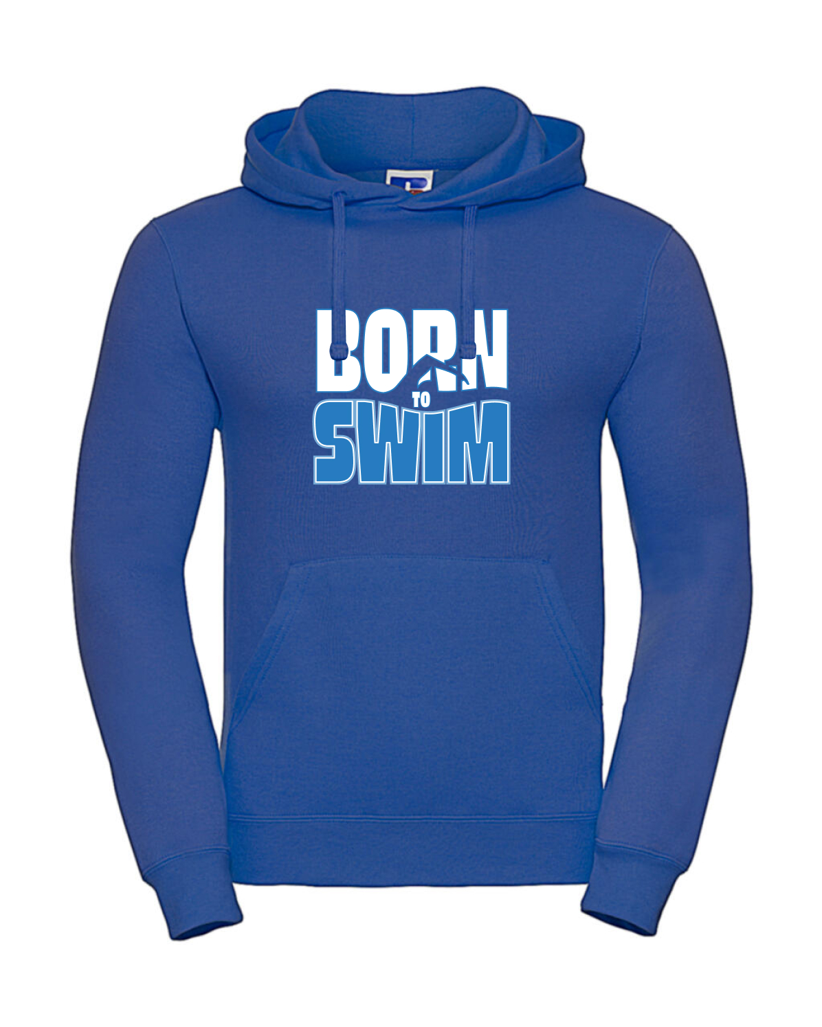 Born To Swim - Hoodie | mit optionalem Namens- und Jahrgangsdruck | Kids Collection