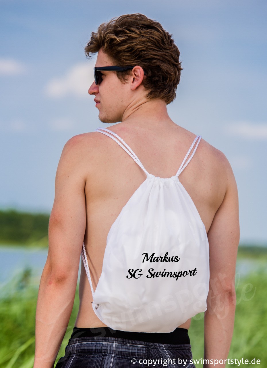 SWSBIN_weiss Sportbag Team Edition - mit eigenem Aufdruck