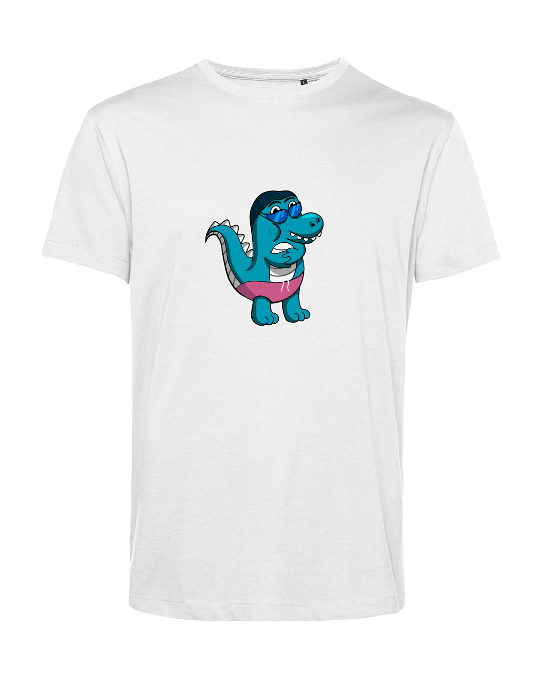 Lino der Schwimm-Dino – Shirt Herren & Kids | Swimfriends Kollektion