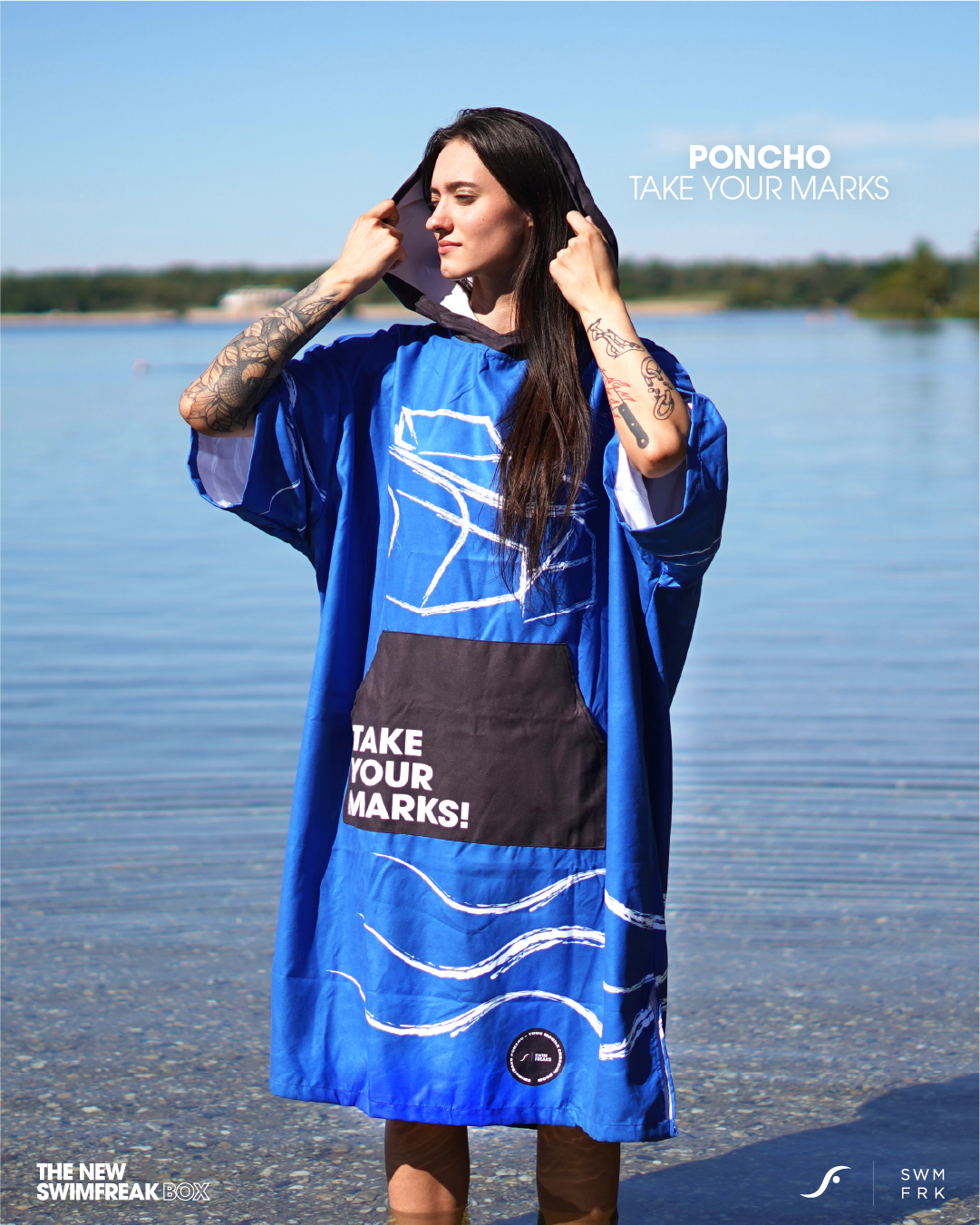 Die Swimfreak Box 22 | Mit Poncho, Shirt und Rock the Pool Socken