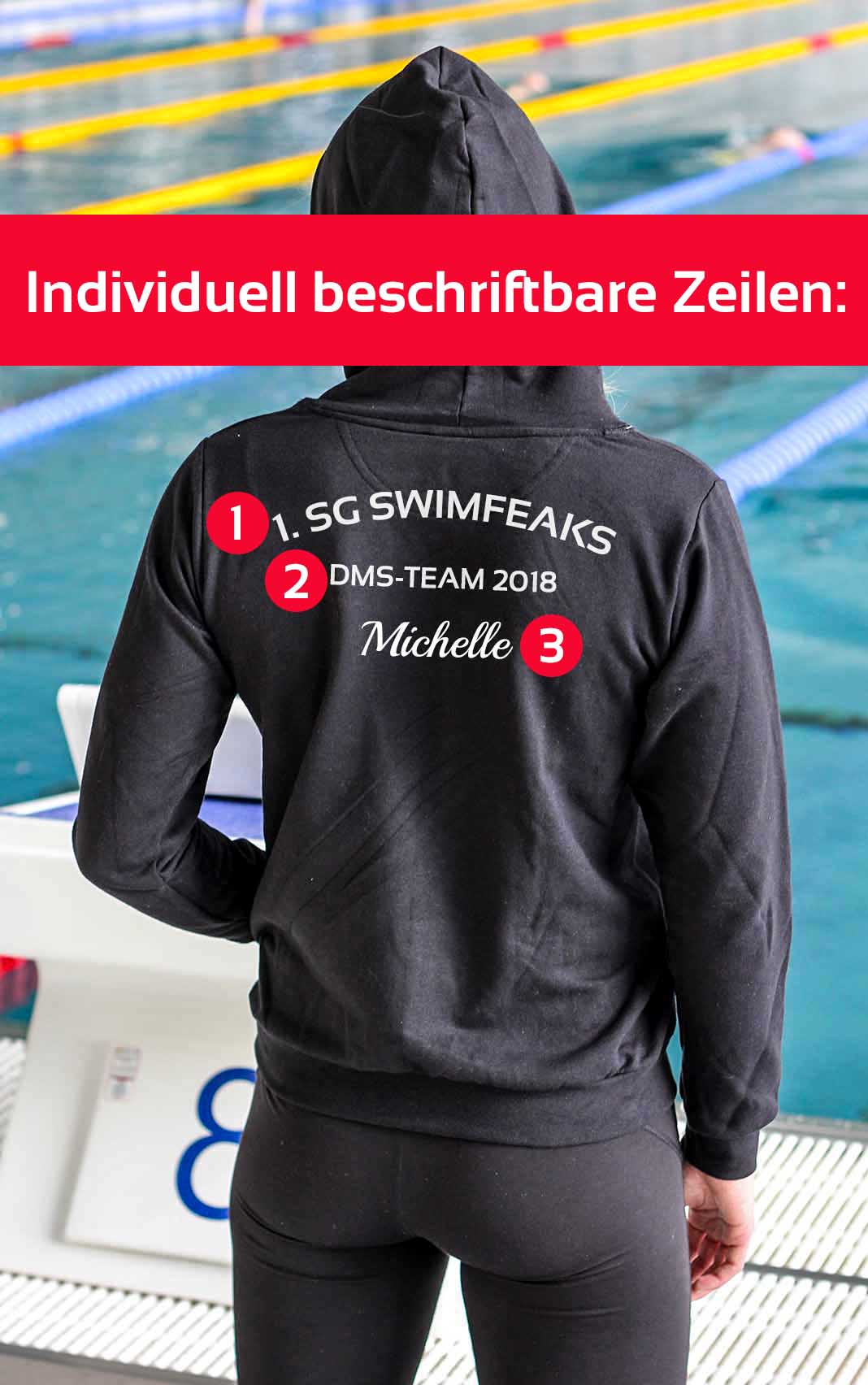 SWIMFREAK | Shirts mit Team-Aufdruck