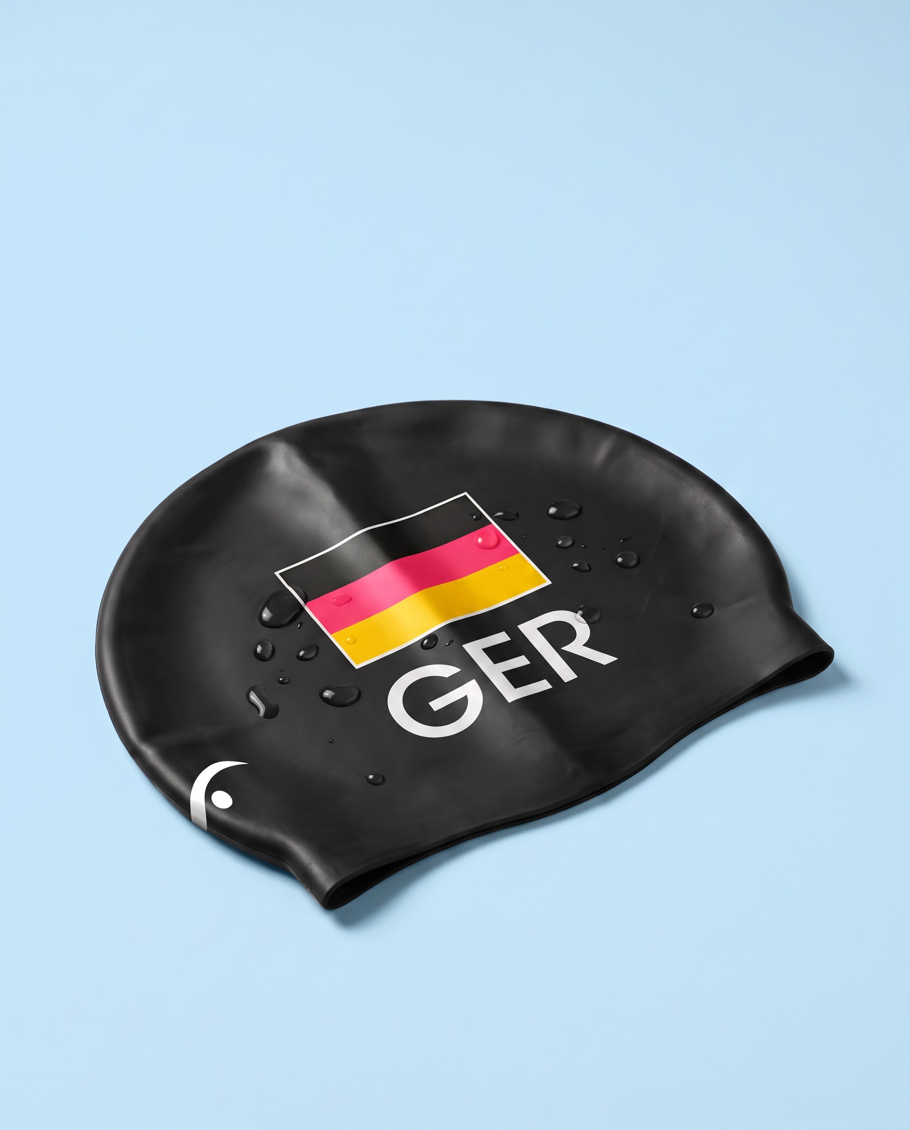 Deutschland Badekappe | GER Cap mit Namensdruck