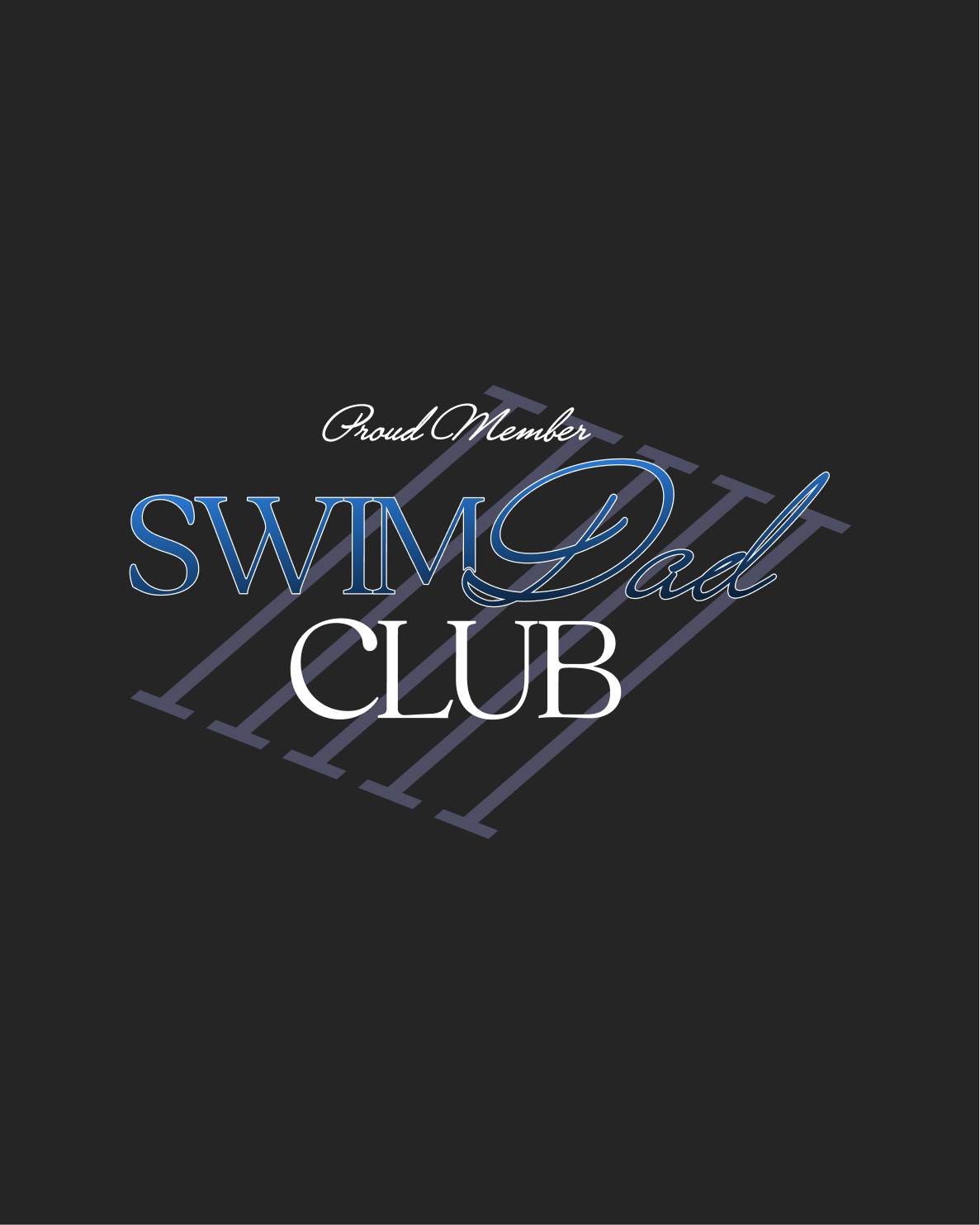Swim Dad Club - Shirt | Schwimmer Mamas & Papas Kollektion