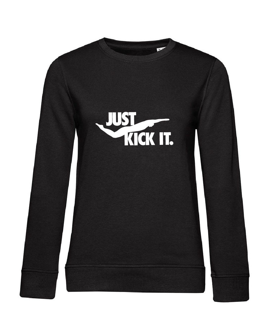 SF_KickIt_Damen_Sweater_schwarz Just Kick It - Sweater Damen
