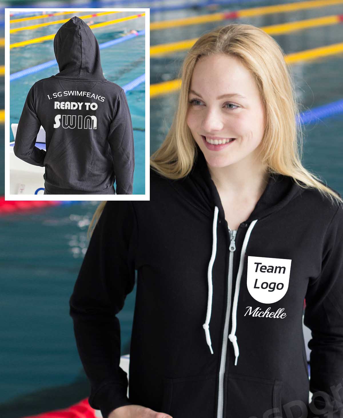Team-Jacke | Mit eigenem Logo und Team-Spruch