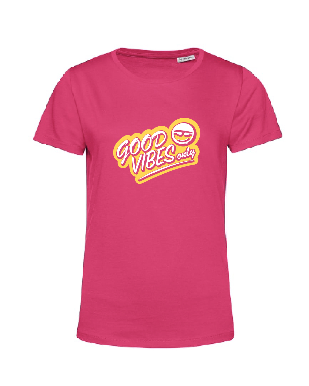 SF_GV_Damen_Shirt_magenta Good Vibes Only - Shirt Damen