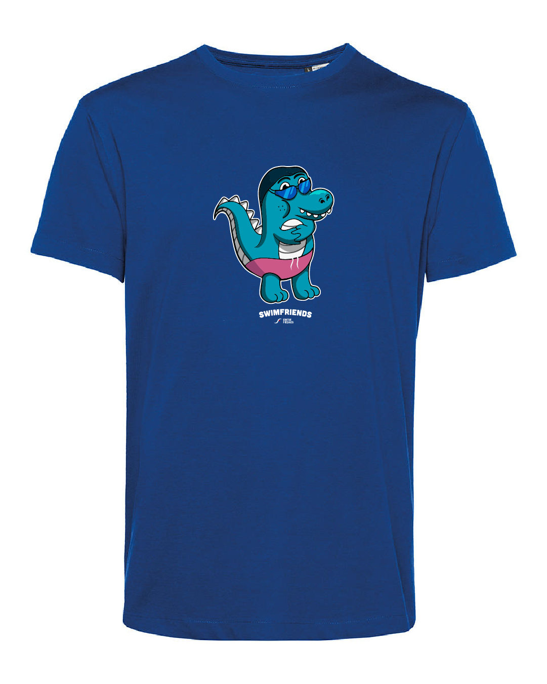 Lino der Schwimm-Dino – Shirt Herren & Kids | Swimfriends Kollektion