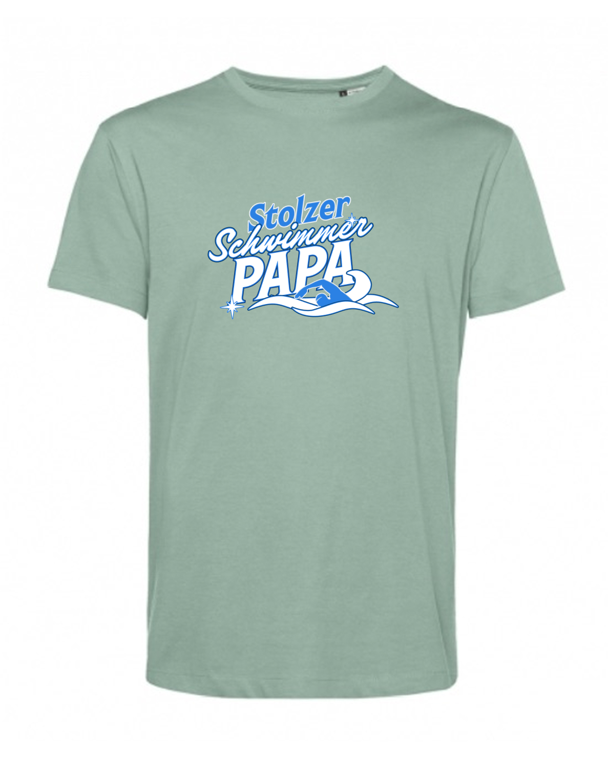 Stolzer Schwimmer Papa - Shirt | Schwimmer Mamas & Papas Kollektion