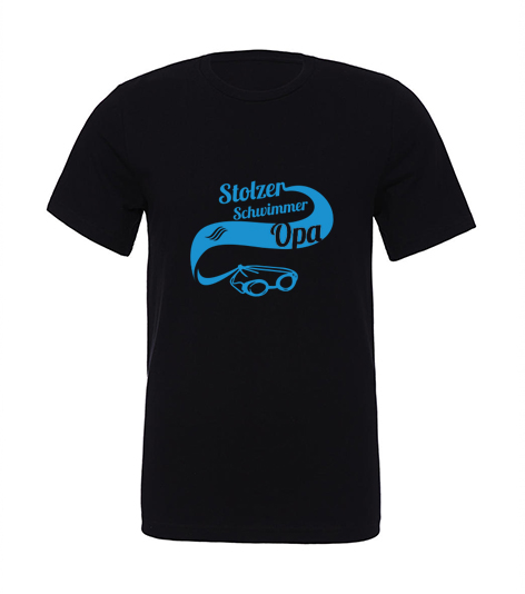 T-Shirt Stolzer Schwimmer Opa