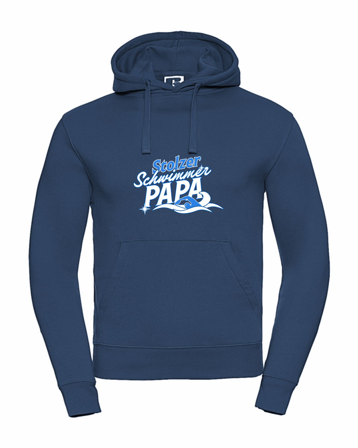 Stolzer Schwimmer Papa - Hoodie | Schwimmer Mamas & Papas Kollektion
