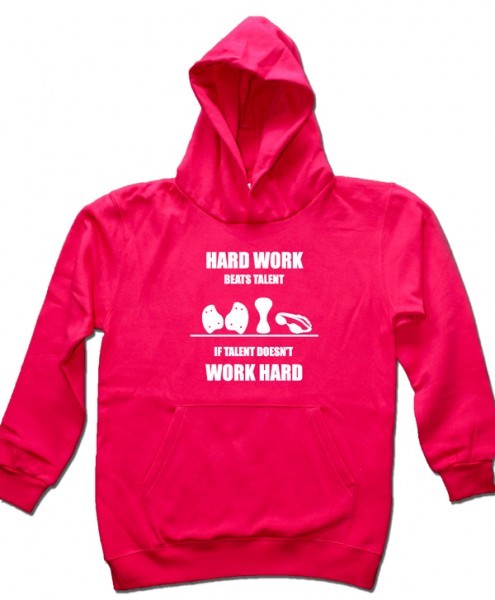 Hard Work Beats Talent If Talent Doesn T Work Hard Kids Hoodie