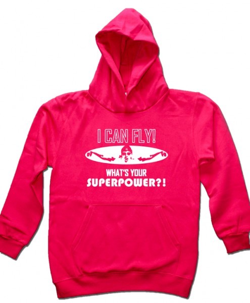 Kids Hoodie: I can fly, what's your superpower