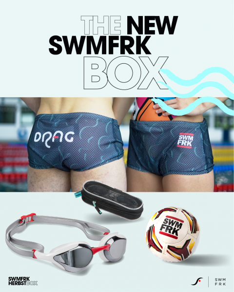 Die Swimfreak Box 15 | Mit Widerstands-Suit und exklusiver Schwimmbrille