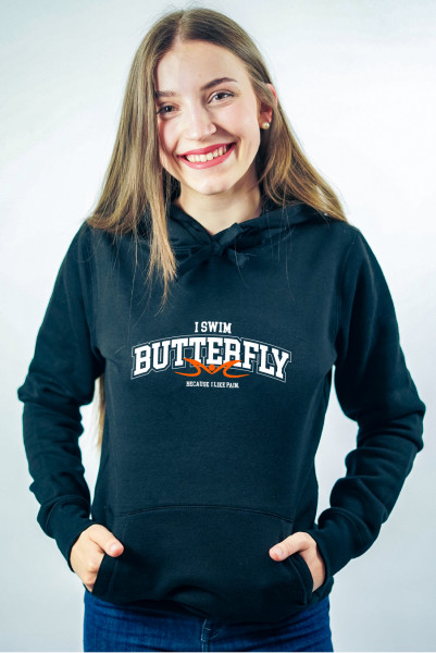 Butterfly Hoodie Woman | Your stroke your style