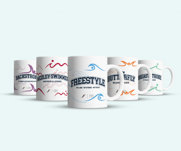 Tassen-Set (alle Schwimmarten) | Your stroke your mug