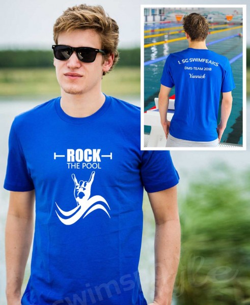 Rock the pool | Shirts mit Team-Aufdruck