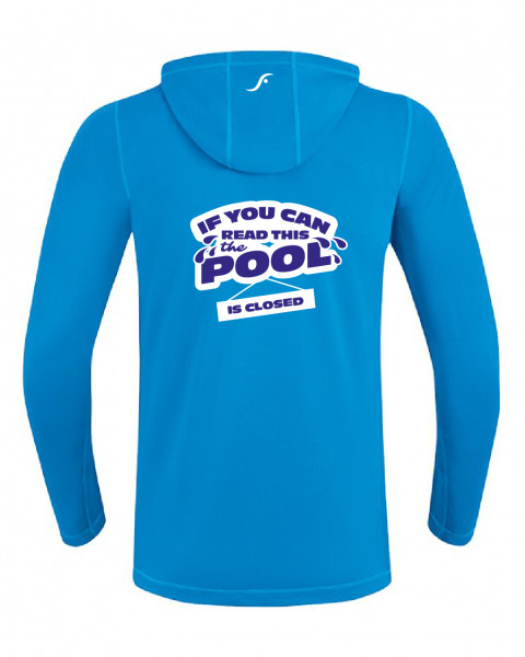 Swimfreaks running jacket "If you can read this - the pool is closed"