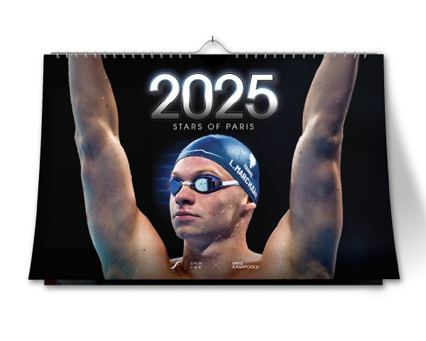 Der Schwimm-Kalender 2025 | "Die Stars von Paris" | Limitierte Auflage