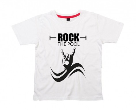 Kids-Shirt: Rock the Pool
